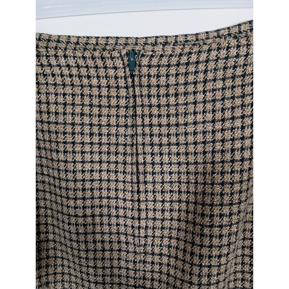 Vintage Maggie McNaughton Plaid Tweed Skirt Blazer Suit Womens Plus Size 20W